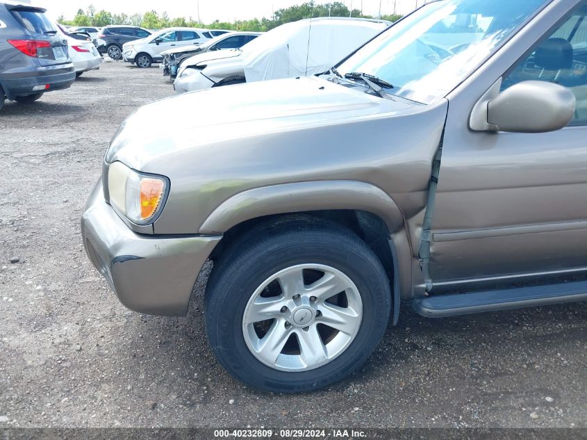 2002 Nissan Pathfinder Le VIN: JN8DR09X92W660811 Lot: 40232809