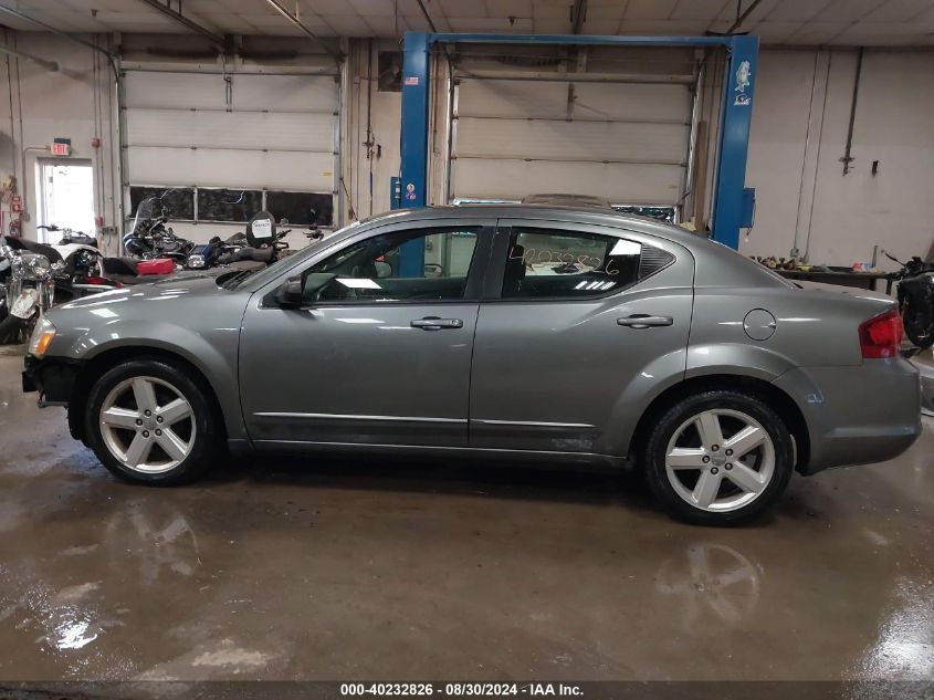 1C3CDZAB6DN643083 2013 Dodge Avenger Se