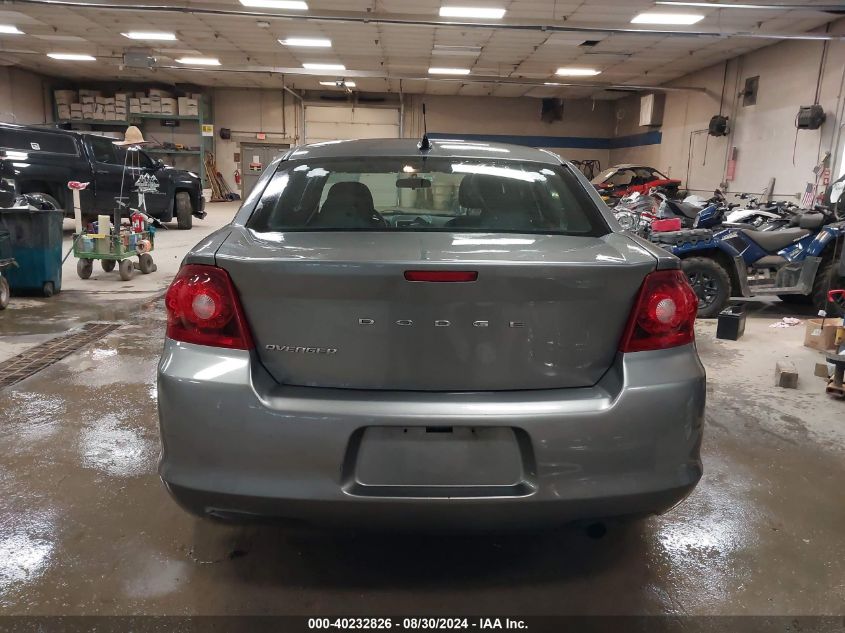 2013 Dodge Avenger Se VIN: 1C3CDZAB6DN643083 Lot: 40232826