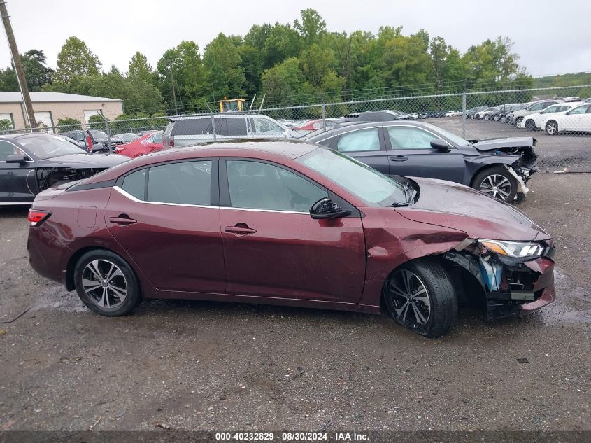 2020 Nissan Sentra Sv Xtronic Cvt VIN: 3N1AB8CV6LY217912 Lot: 40232829