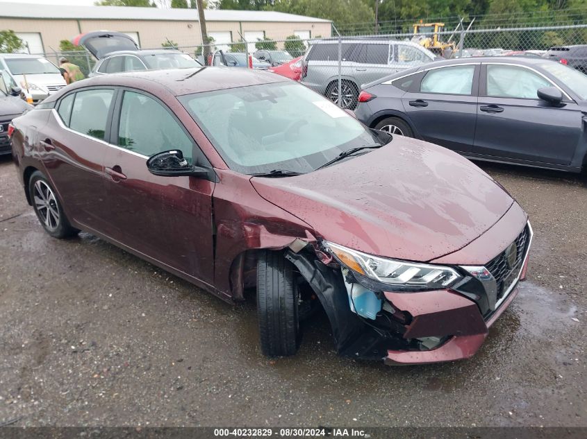 2020 Nissan Sentra Sv Xtronic Cvt VIN: 3N1AB8CV6LY217912 Lot: 40232829