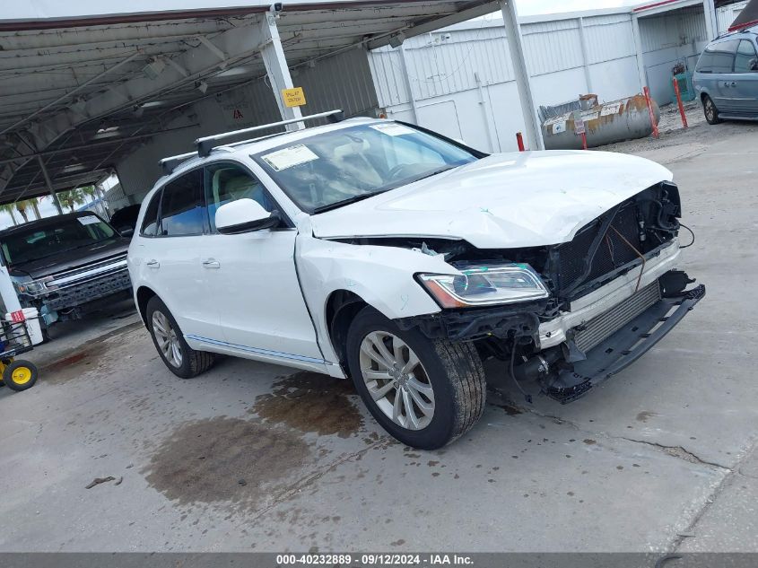 2017 Audi Q5 Premium VIN: WA1C2AFP4HA091792 Lot: 40232889