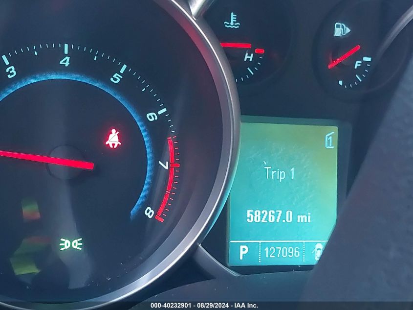 2011 Chevrolet Cruze Lt VIN: 1G1PE5S97B7219310 Lot: 40232901