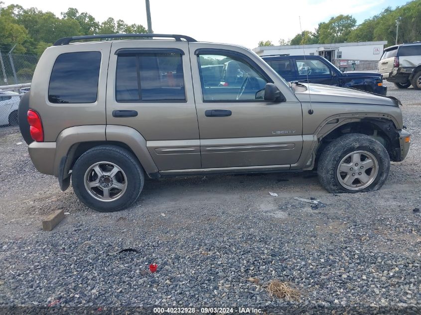 2004 Jeep Liberty Limited Edition VIN: 1J8GL58K54W272256 Lot: 40232928