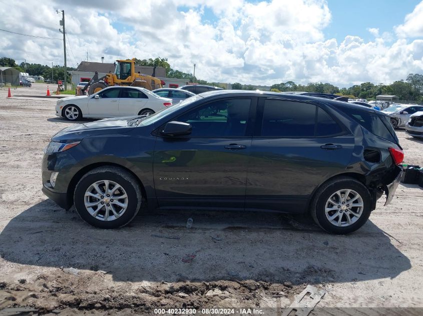 2019 Chevrolet Equinox Ls VIN: 2GNAXHEV1K6114707 Lot: 40232930