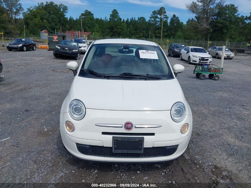 2016 Fiat 500 Easy VIN: 3C3CFFKR1GT152672 Lot: 40232966