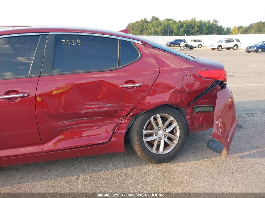 2013 Kia Optima Lx VIN: 5XXGM4A73DG250908 Lot: 40232968