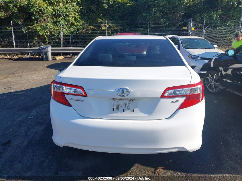 2012 Toyota Camry Le VIN: 4T1BF1FK3CU533832 Lot: 40232998