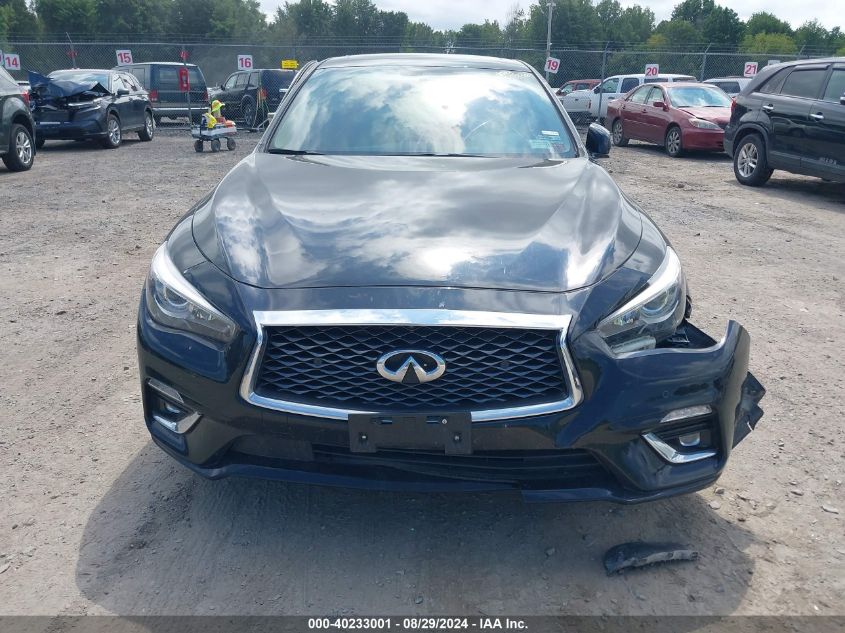 2019 Infiniti Q50 3.0T Luxe VIN: JN1EV7AR5KM554601 Lot: 40233001