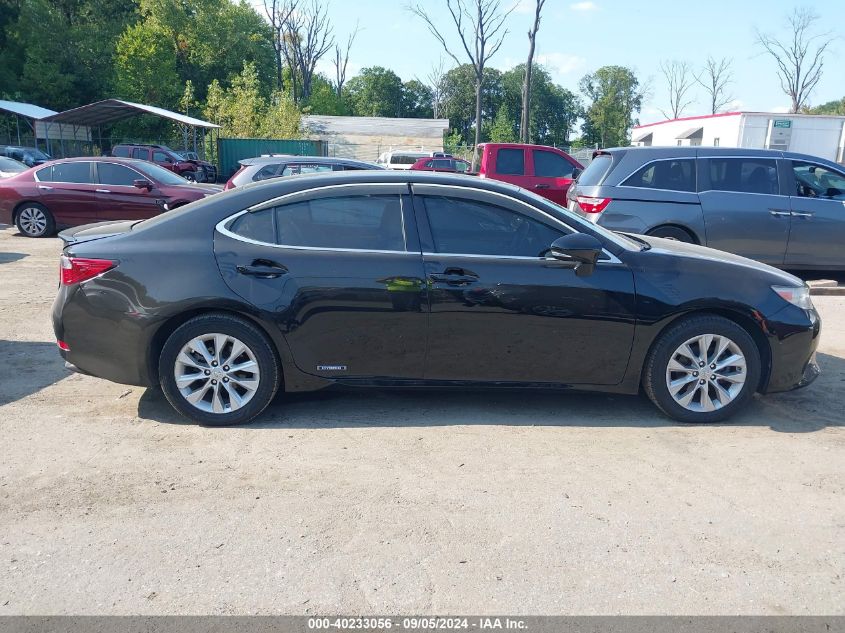 2013 Lexus Es 300H VIN: JTHBW1GG6D2026045 Lot: 40233056