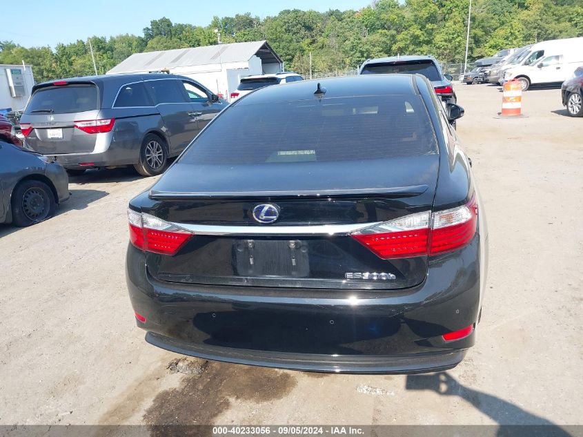 2013 Lexus Es 300H VIN: JTHBW1GG6D2026045 Lot: 40233056