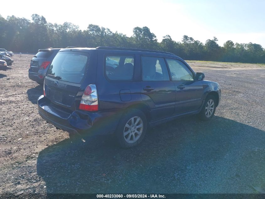 2006 Subaru Forester 2.5X VIN: JF1SG65636H723927 Lot: 40233060