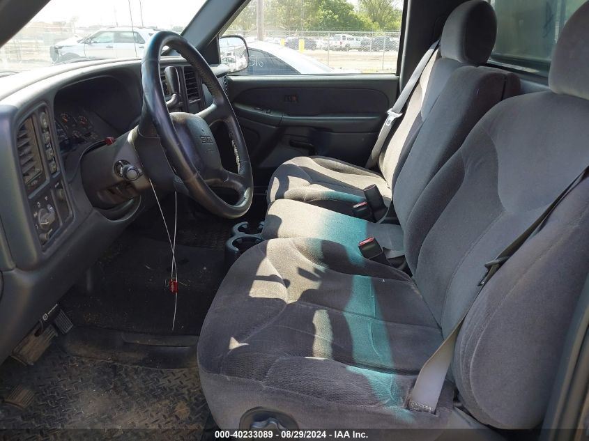 2001 GMC Sierra 1500 Sle VIN: 1GTEK14T61Z317031 Lot: 40233089