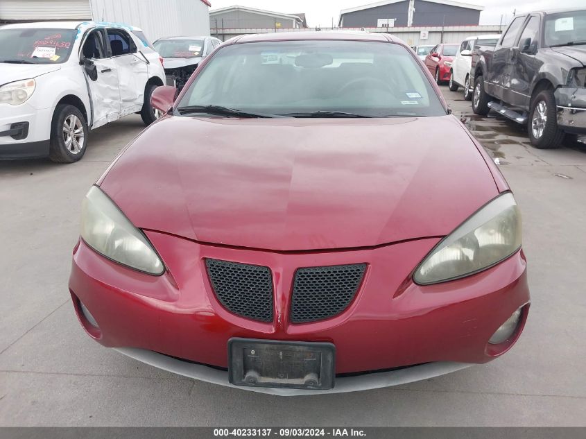 2008 Pontiac Grand Prix VIN: 2G2WP552081150837 Lot: 40233137