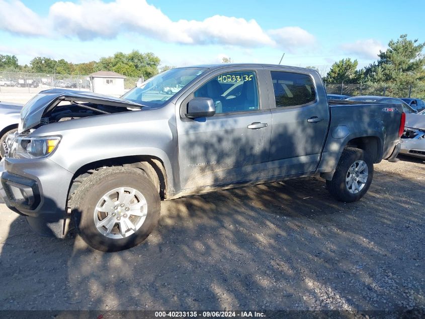 2022 Chevrolet Colorado 4Wd Short Box Lt VIN: 1GCGTCEN6N1114145 Lot: 40233135