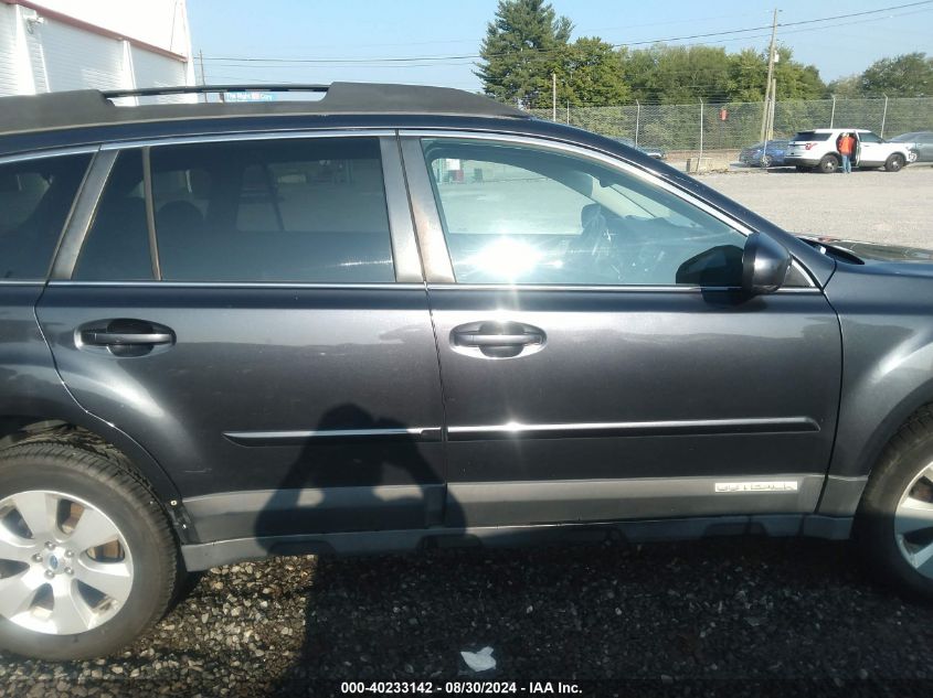 4S4BRBKC2B3439778 2011 Subaru Outback 2.5I Limited