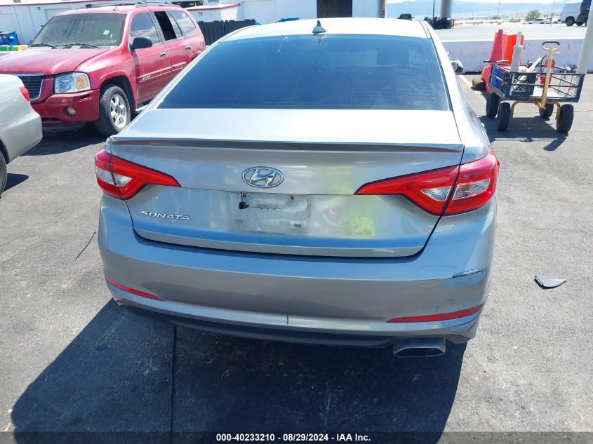 2015 Hyundai Sonata Se VIN: 5NPE24AF6FH258075 Lot: 40233210