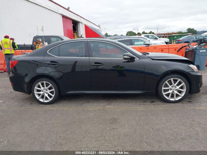 2011 Lexus Is 350 VIN: JTHCE5C23B5001804 Lot: 40233221