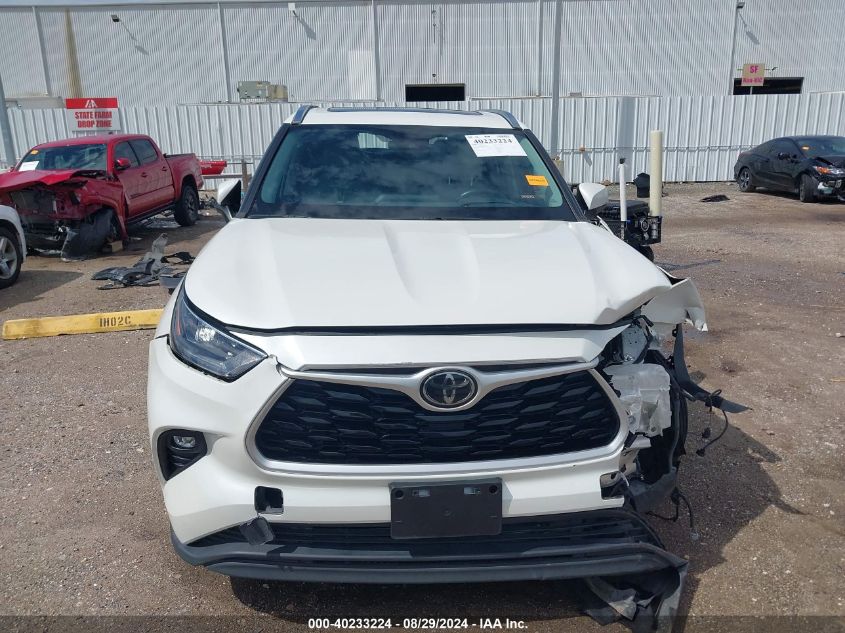 2020 TOYOTA HIGHLANDER XLE - 5TDGZRAH4LS512293