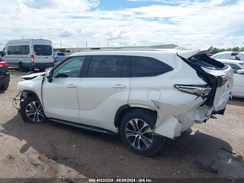 2020 TOYOTA HIGHLANDER XLE - 5TDGZRAH4LS512293