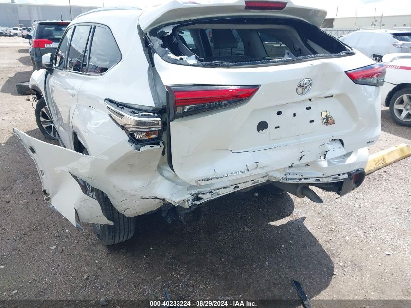 2020 TOYOTA HIGHLANDER XLE - 5TDGZRAH4LS512293