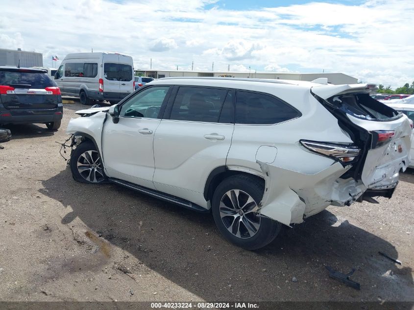 2020 TOYOTA HIGHLANDER XLE - 5TDGZRAH4LS512293