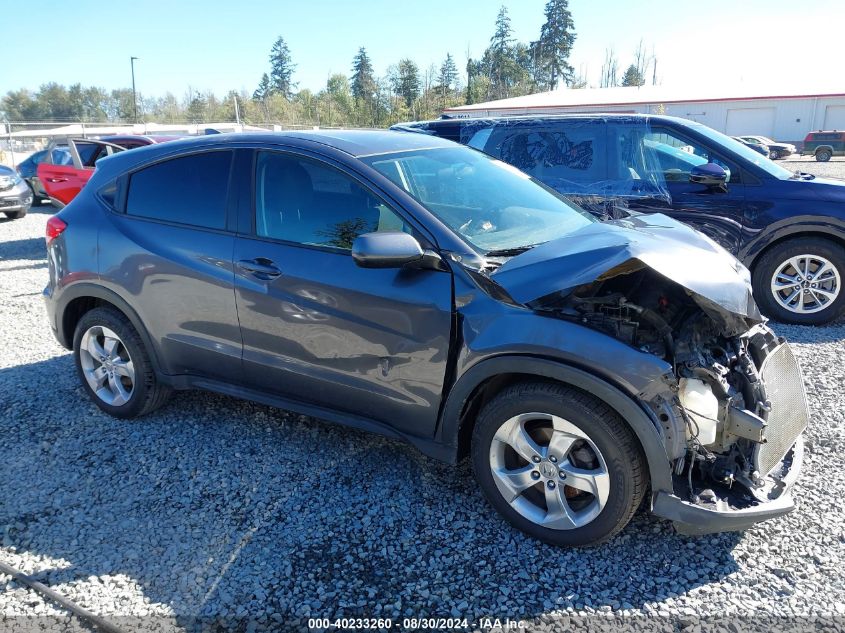 2016 Honda Hr-V Lx VIN: 3CZRU6H31GM705341 Lot: 40233260