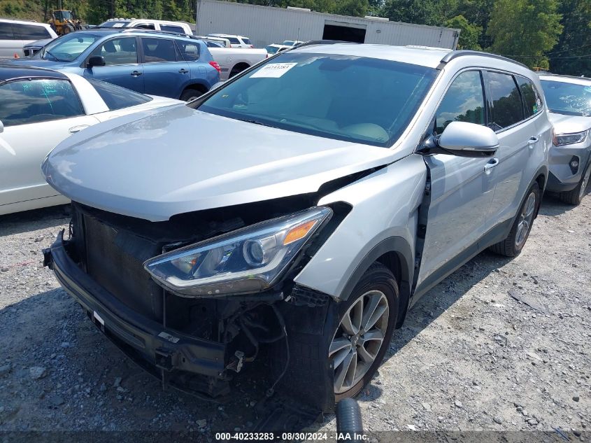 2017 Hyundai Santa Fe Limited VIN: KM8SN4HF1HU217518 Lot: 40233283