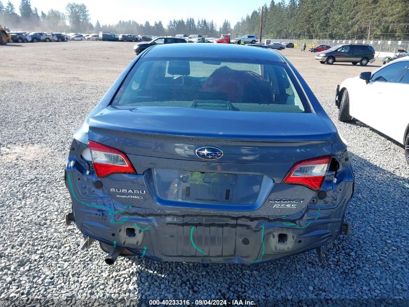 2017 Subaru Legacy 2.5I VIN: 4S3BNAB62H3016468 Lot: 40233316