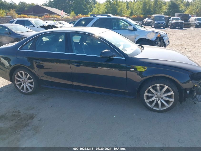 WAUBFAFL5EA074544 2014 Audi A4 2.0T Premium