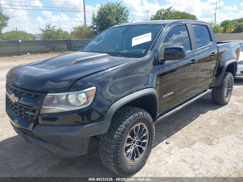 2017 Chevrolet Colorado Zr2 VIN: 1GCGTEENDH1280130 Lot: 40233326