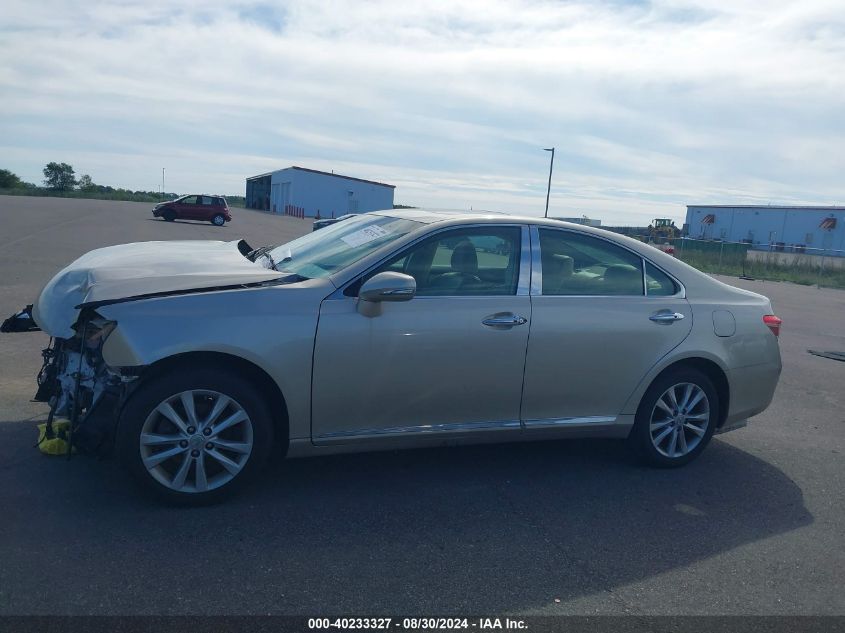 2011 Lexus Es 350 VIN: JTHBK1EG1B2460790 Lot: 40233327