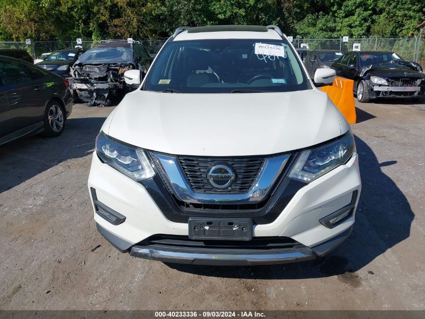 2018 Nissan Rogue Sl VIN: JN8AT2MVXJW304646 Lot: 40233336