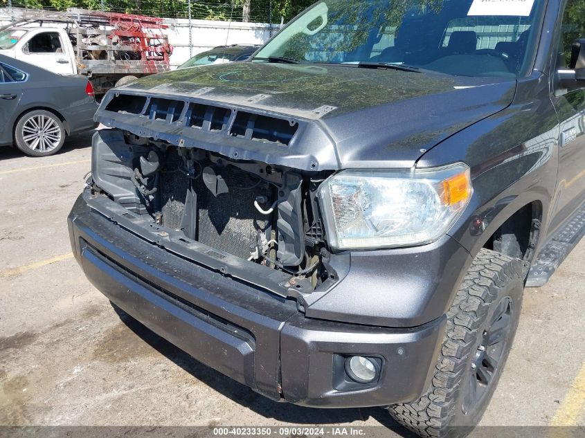 2014 Toyota Tundra Platinum 5.7L V8 VIN: 5TFAY5F16EX395682 Lot: 40233350