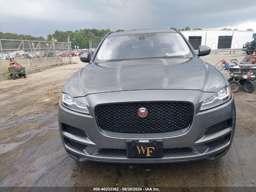 2017 Jaguar F-Pace 35T Prestige VIN: SADCK2BV9HA492324 Lot: 40233362