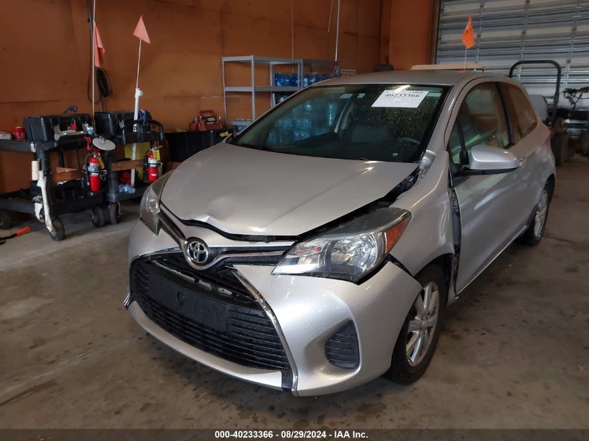 2015 Toyota Yaris Le VIN: VNKJTUD39FA023438 Lot: 40233366