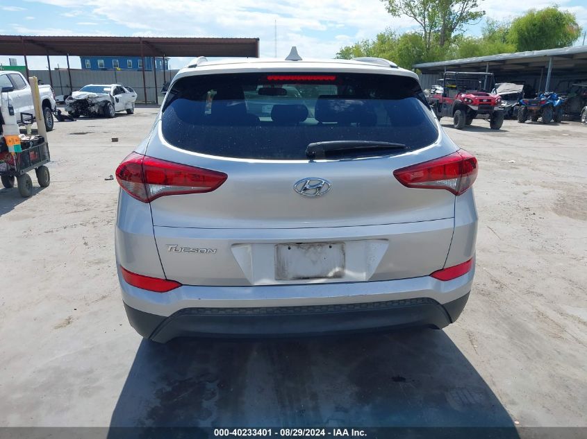 2018 Hyundai Tucson Sel VIN: KM8J33A4XJU680249 Lot: 40233401