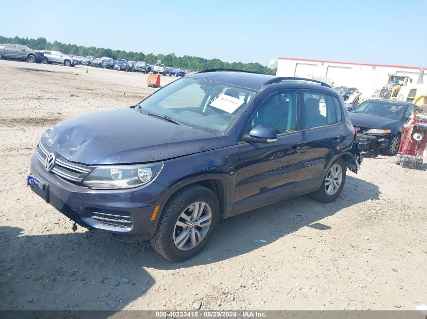 WVGAV7AX4GW599627 2016 VOLKSWAGEN TIGUAN - Image 2