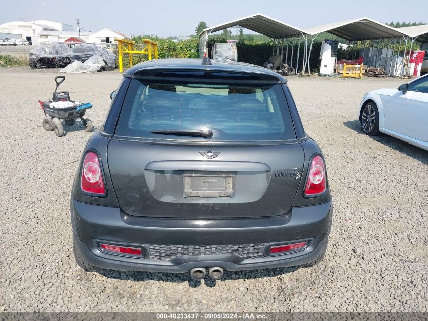 2013 Mini Hardtop Cooper S VIN: WMWSV3C5XDT475546 Lot: 40233437