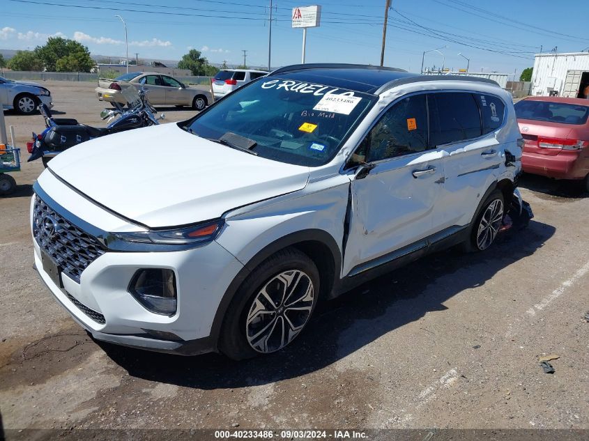 2020 Hyundai Santa Fe Limited 2.0T VIN: 5NMS5CAA7LH214264 Lot: 40233486