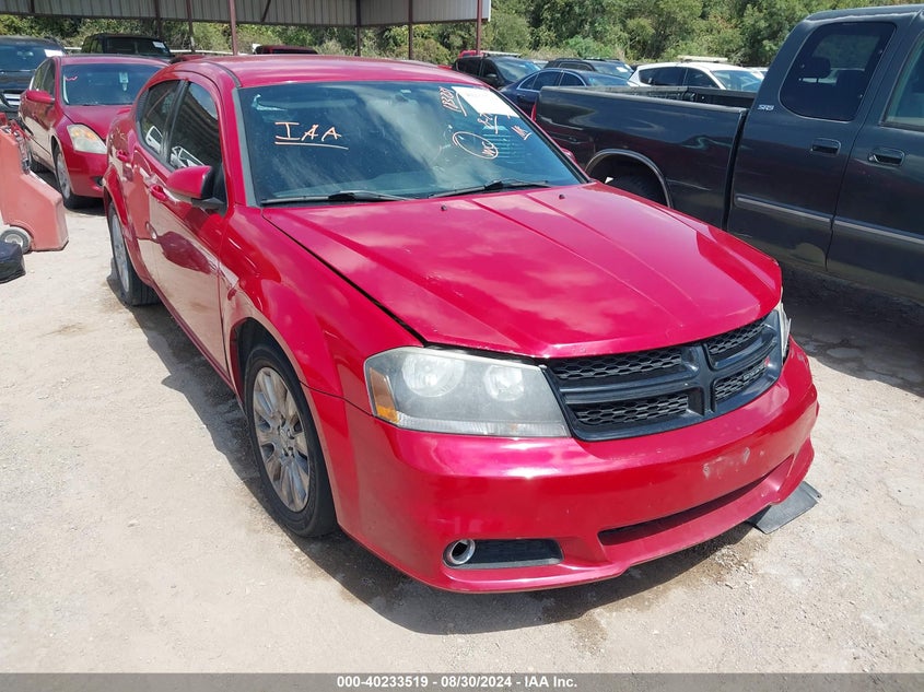 2014 DODGE AVENGER SXT - 1C3CDZCB8EN183231