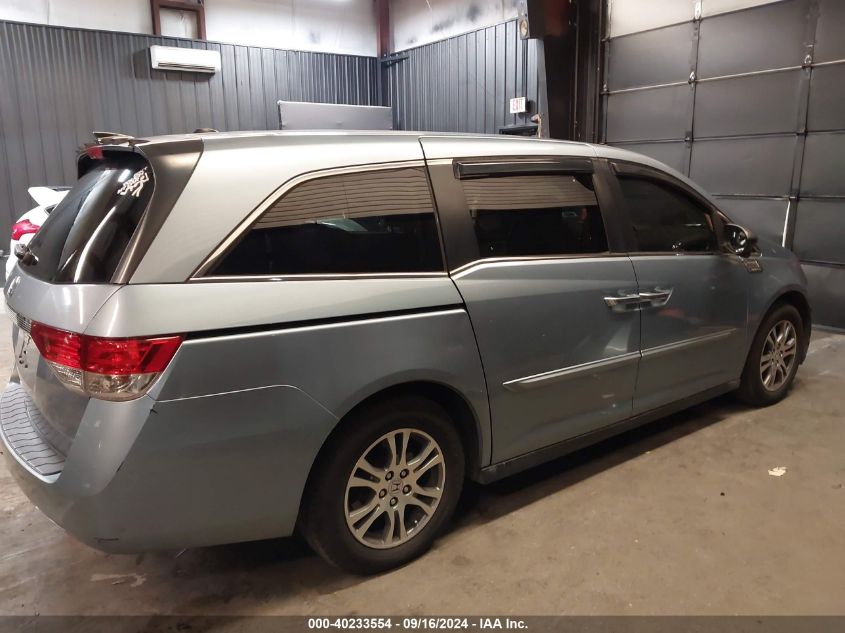 2014 Honda Odyssey Ex-L VIN: 5FNRL5H68EB011258 Lot: 40233554