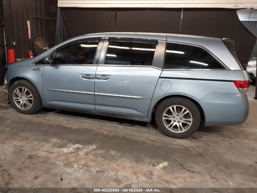 2014 Honda Odyssey Ex-L VIN: 5FNRL5H68EB011258 Lot: 40233554