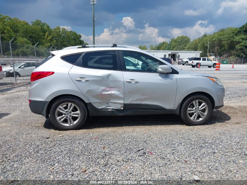 2012 Hyundai Tucson Gls VIN: KM8JU3AC6CU398455 Lot: 40233571