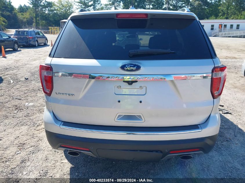 2019 Ford Explorer Limited VIN: 1FM5K7F80KGB13670 Lot: 40233574