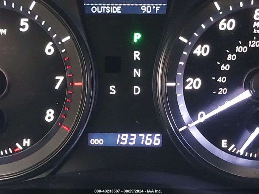 2011 Lexus Es 350 350 VIN: JTHBK1EG7B2454475 Lot: 40233587