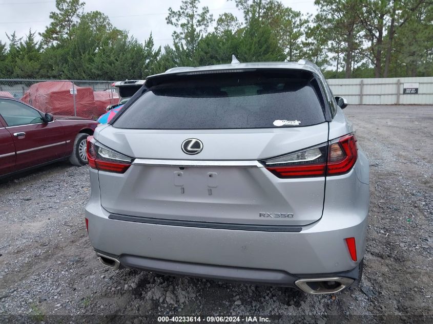 2016 Lexus Rx 350 VIN: 2T2ZZMCA6GC028616 Lot: 40233614