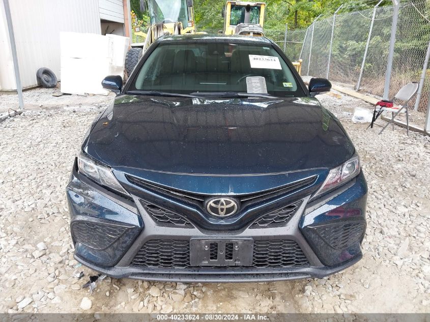 2021 Toyota Camry Se VIN: 4T1T11AK5MU458546 Lot: 40233624