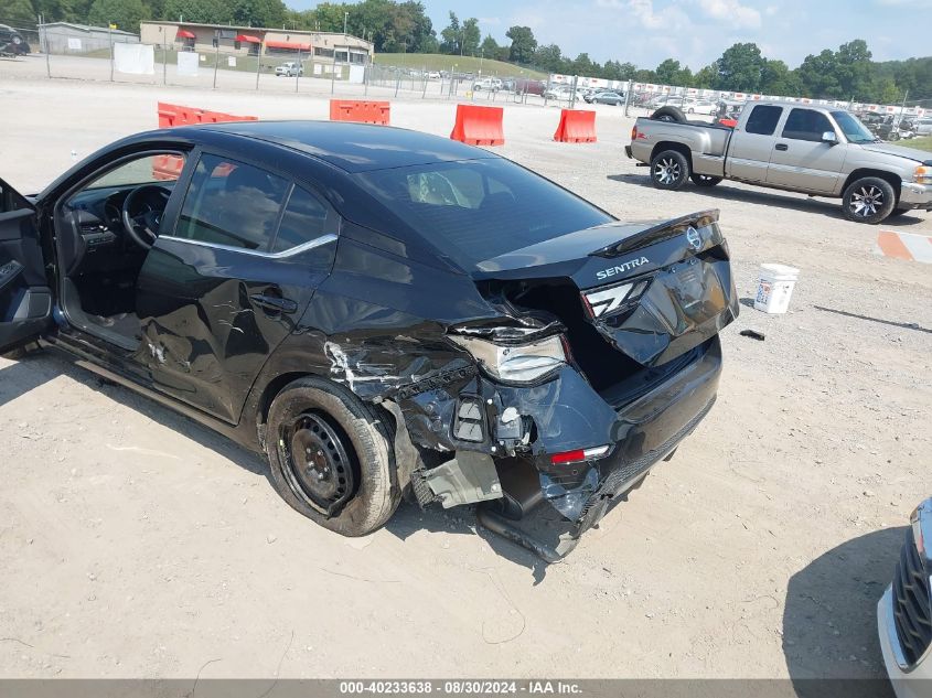 2022 Nissan Sentra S Xtronic Cvt VIN: 3N1AB8BV3NY280535 Lot: 40233638