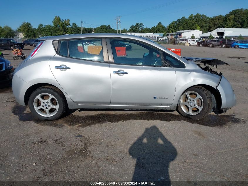 2013 Nissan Leaf Sv VIN: 1N4AZ0CP0DC403828 Lot: 40233640